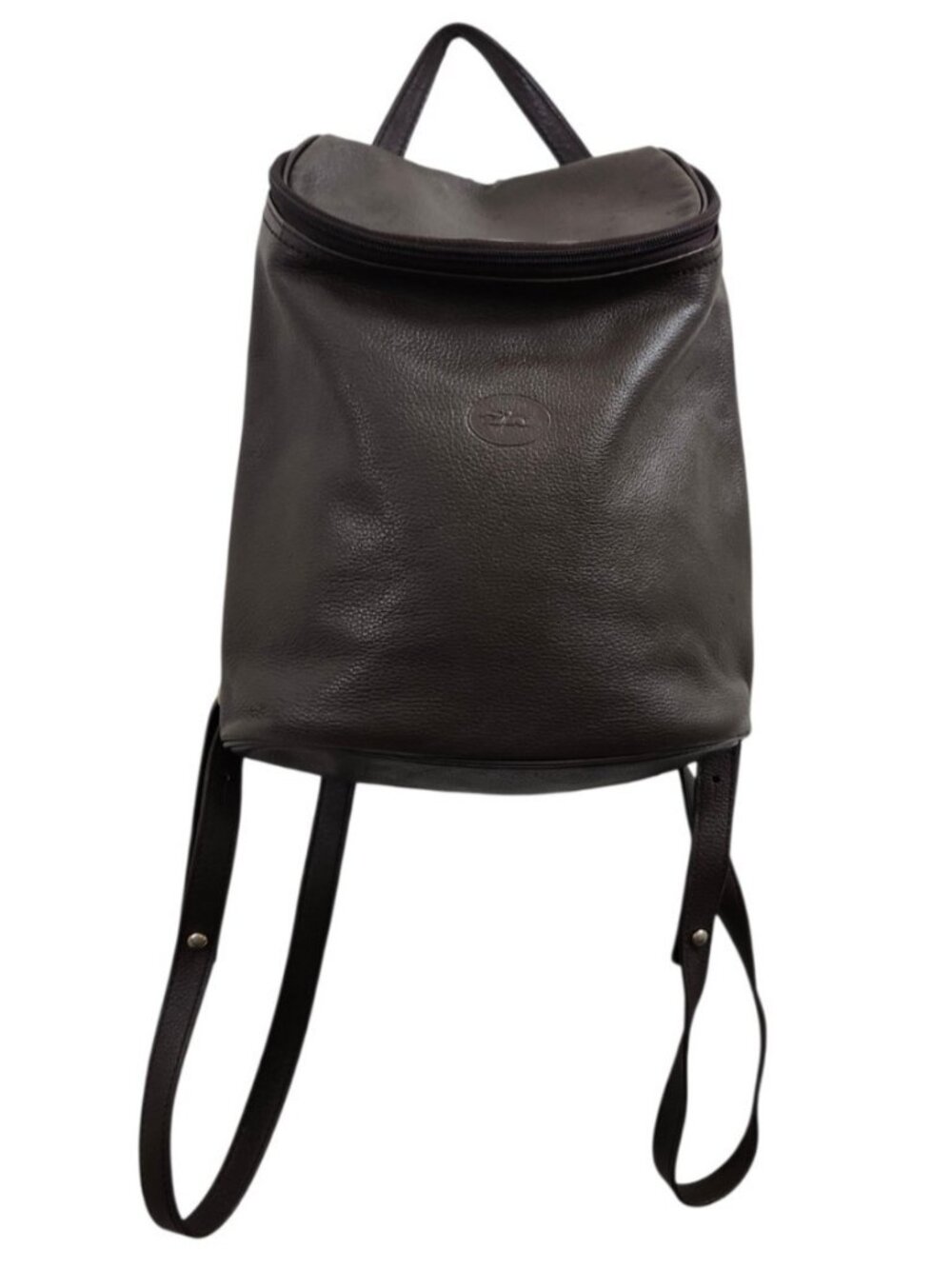 Longchamp Brown Leather Backpack - Picture 2 of 16
